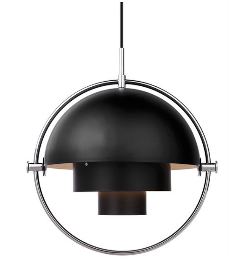 Gubi Multi-Lite Pendant Light Chrome