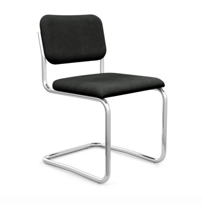 Knoll Cesca Chair Armless Upholstered Seat & Back