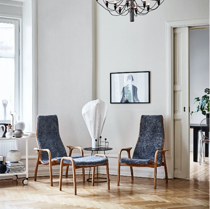 Swedese Lamino Easy Chair & Stool