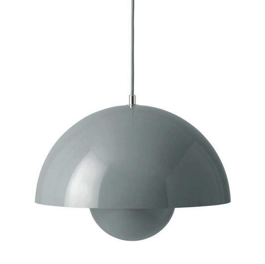 &Tradition Flowerpot VP7 Pendant Light: Stone Blue Ex-display