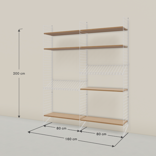 String Shelving Unit - Floor standing. Ex-display