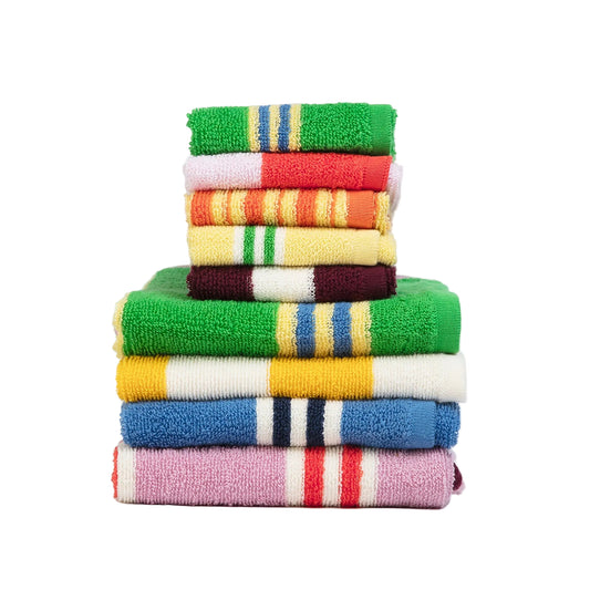 Sophie Home Striped Terry Towelling Hand Towels