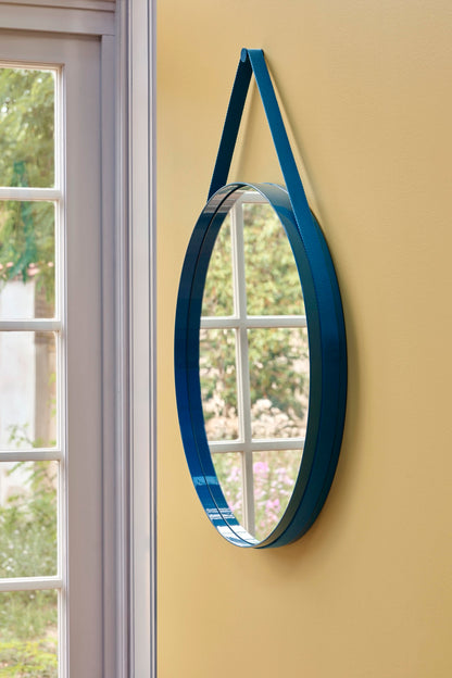 Hay Strap Mirror No.2 Ø70cm