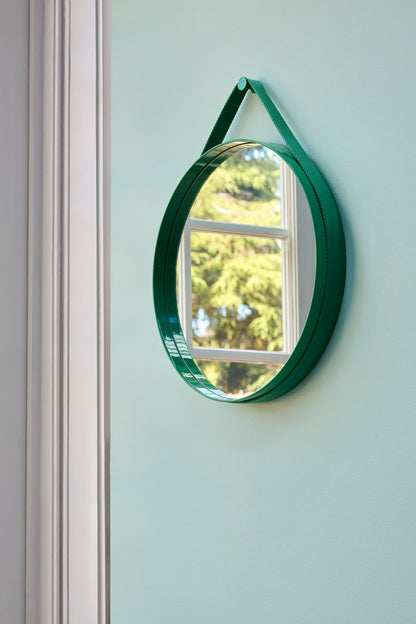 Hay Strap Mirror No.2 Ø50cm