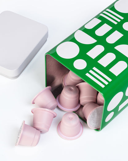 Sophie Home Stack the Dishes Airtight Storage Tin: Green