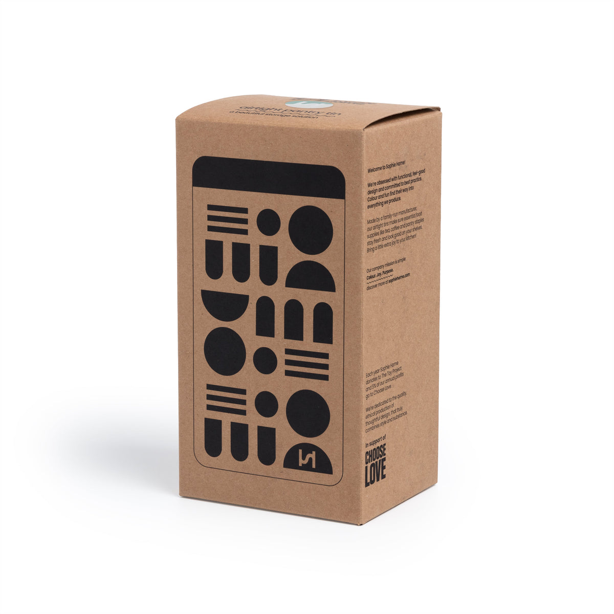 Sophie Home Stack the Dishes Airtight Storage Tin: Green