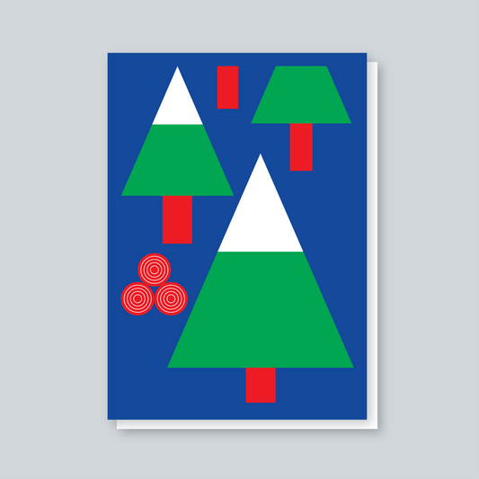 Paul Farrell Woodcutter's Wood Christmas Card