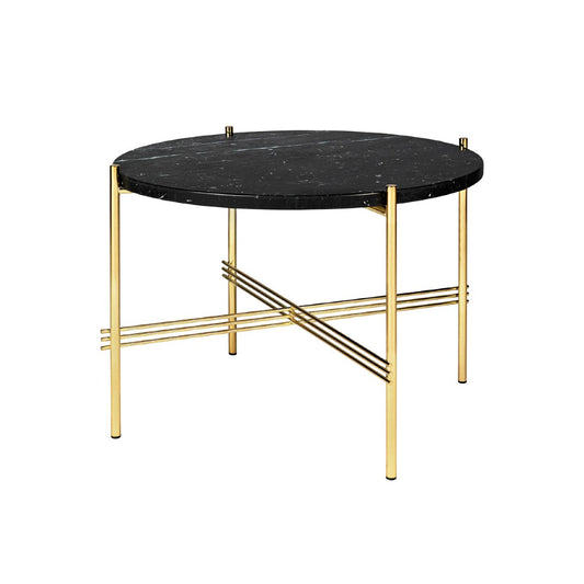 Gubi TS Coffee Table - Dia. 55 - Brass Base