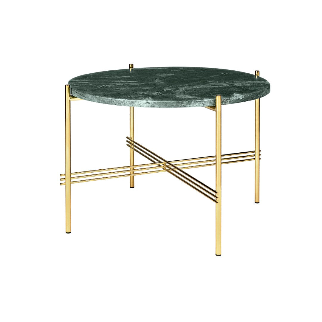 Gubi TS Coffee Table - Dia. 55 - Brass Base