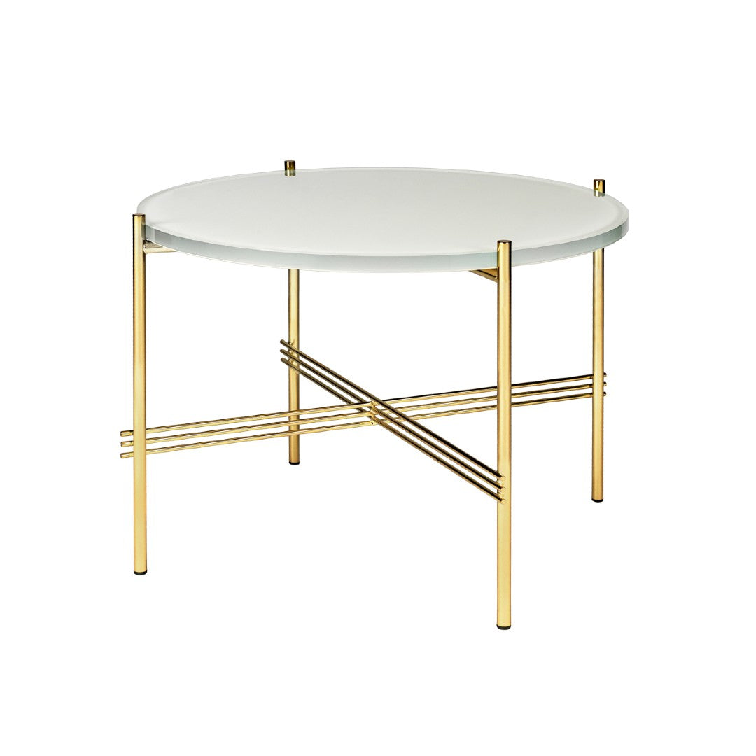 Gubi TS Coffee Table - Dia. 55 - Brass Base