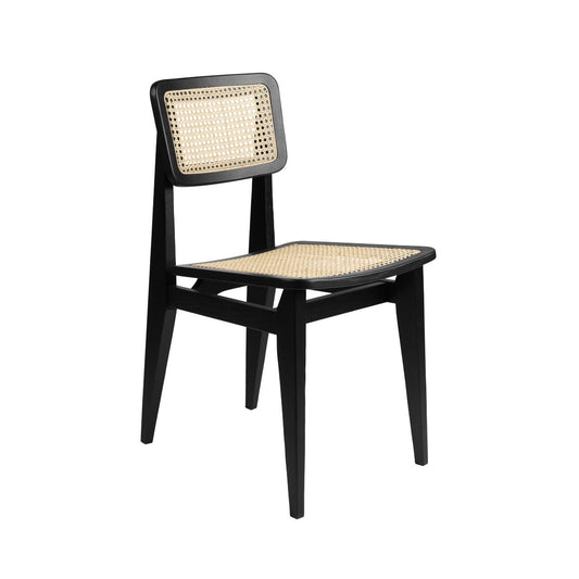 Gubi C-Chair Dining Chair - French Cane