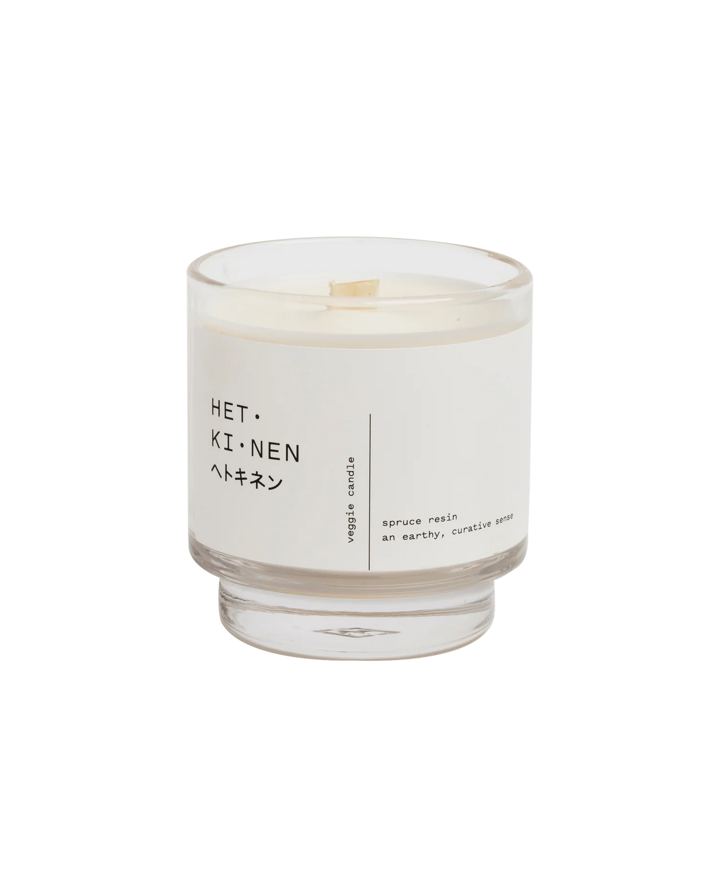 HETKINEN Veggie Candle Spruce Resin