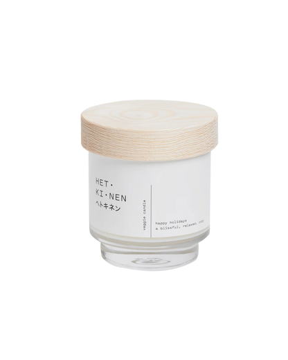 HETKINEN Veggie Candle Happy Holidays