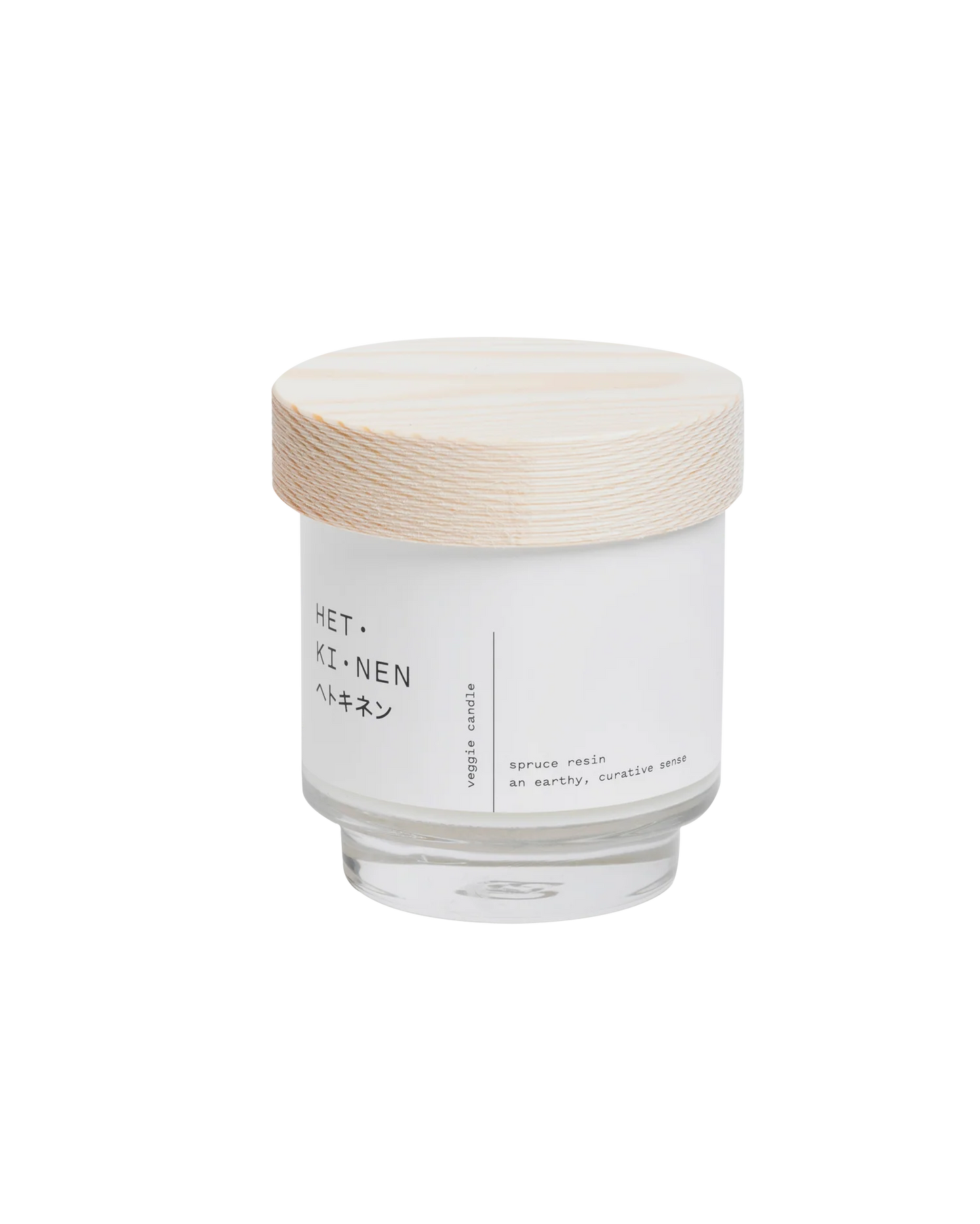HETKINEN Veggie Candle Spruce Resin