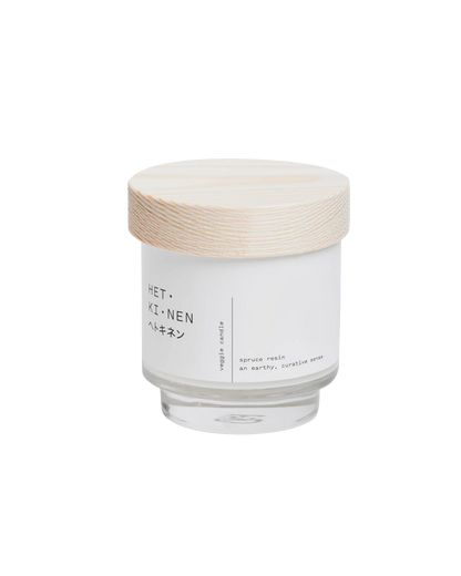 HETKINEN Veggie Candle Spruce Resin