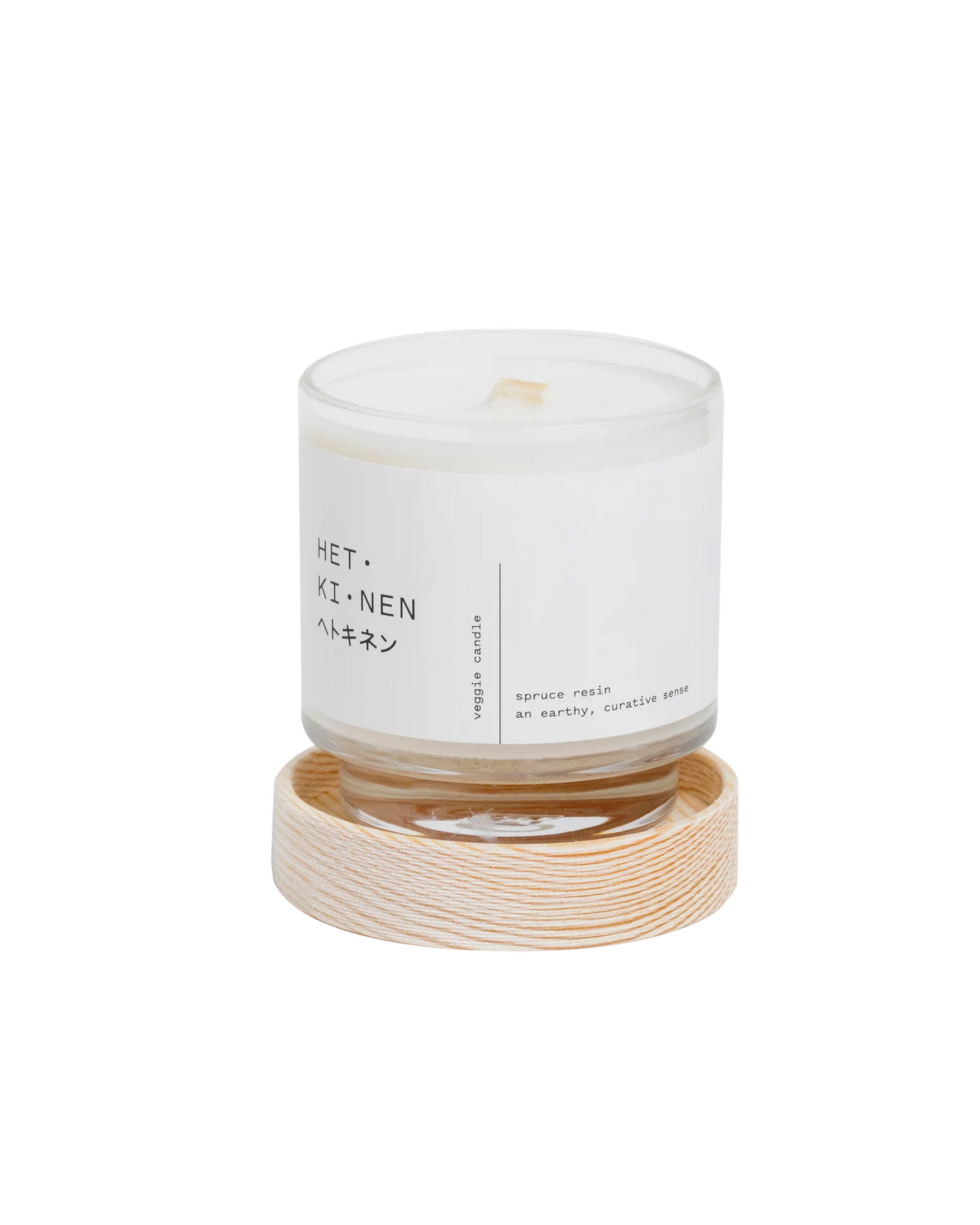 HETKINEN Veggie Candle Spruce Resin