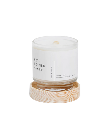 HETKINEN Veggie Candle Spruce Resin