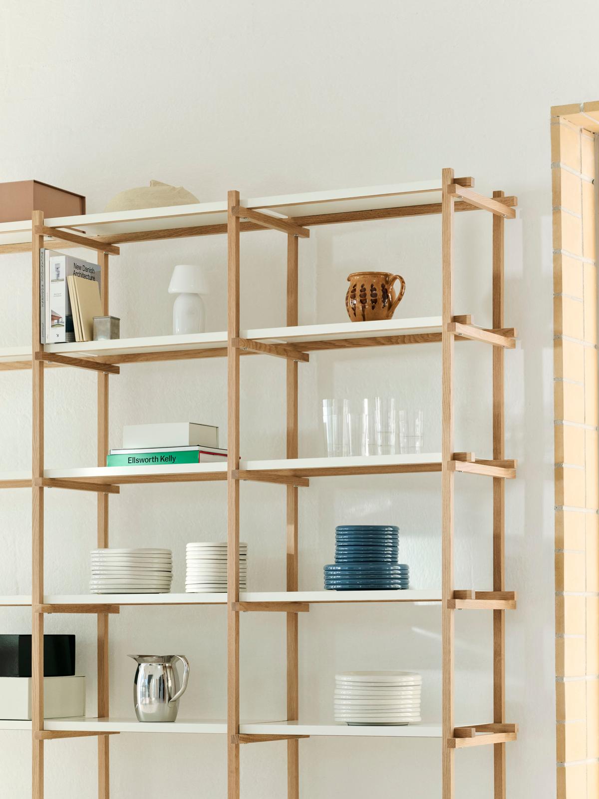 Hay Woody Shelving - high