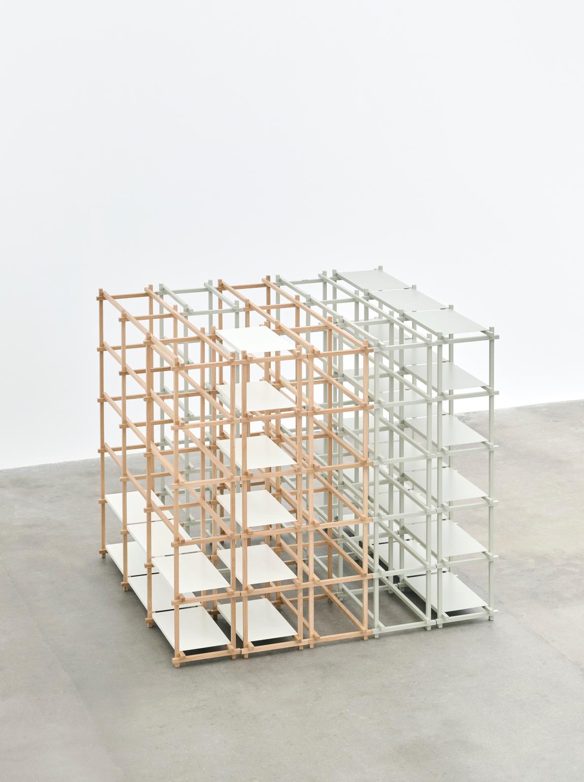 Hay Woody Shelving - high