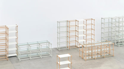 Hay Woody Shelving - high