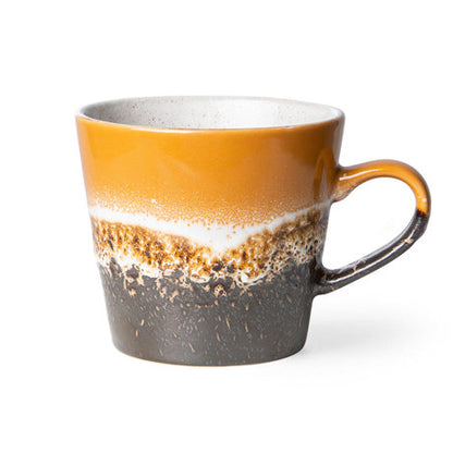 HKLiving 70s Ceramics: Cappuccino Mugs - Verve