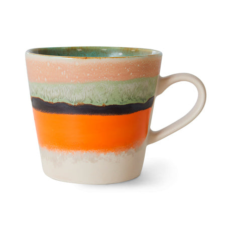 HKLiving 70s Ceramics: Cappuccino Mugs - Verve