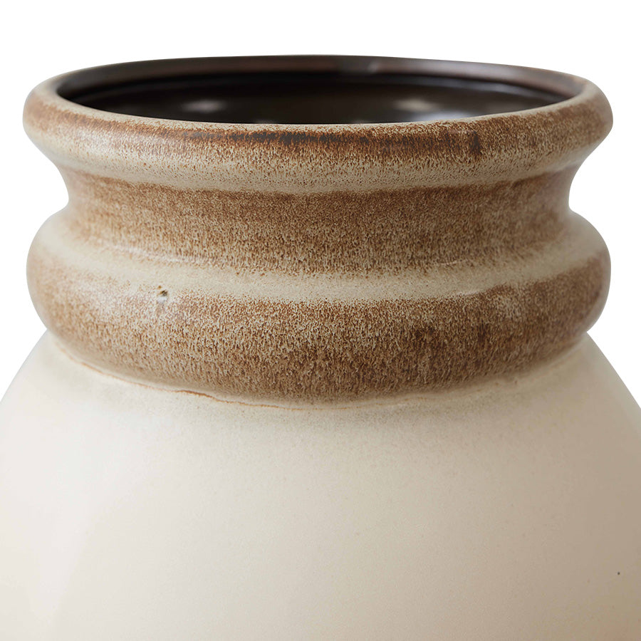 HKLiving Grand Floor Vase - Vanilla