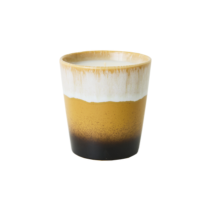 HKLiving 70s Ceramics: Christmas Candle - Winter Woods