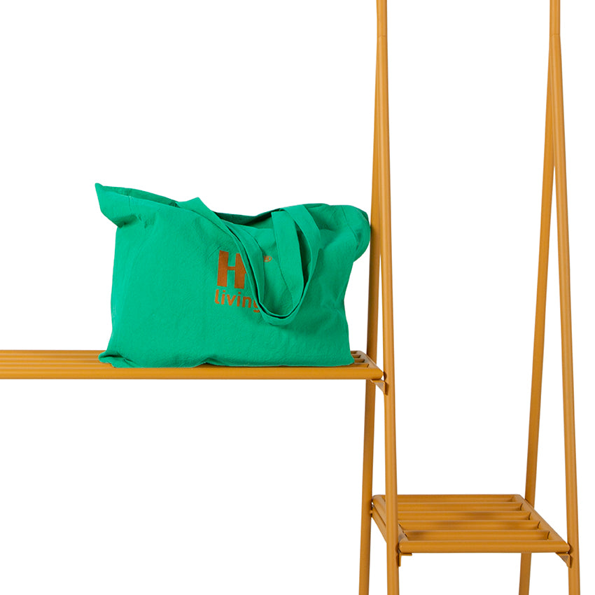 HKLiving Clothing Rack with Hanger/Hook Set - Ginger Orange