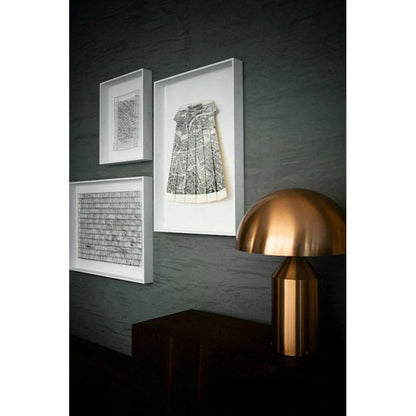 Oluce Atollo Table Lamp Gold