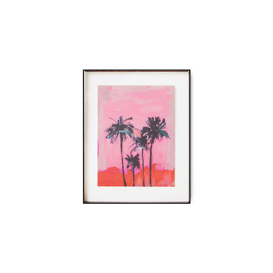 HKLiving Acrylic Frame Brown