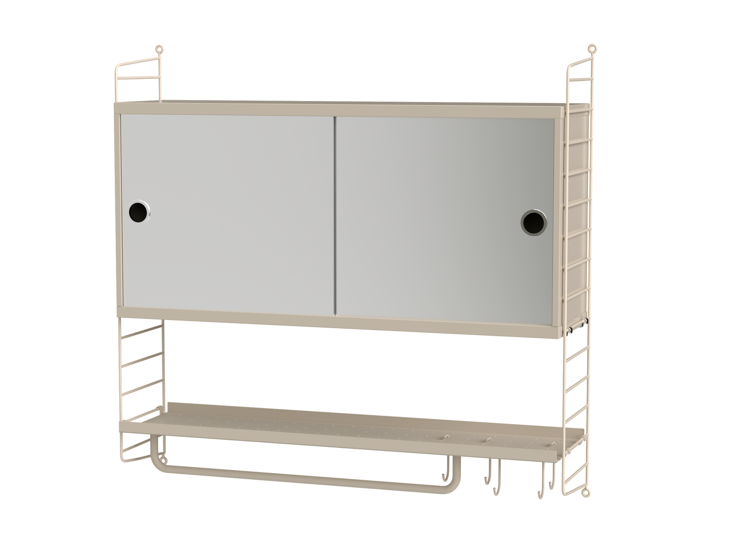 String Bathroom (A) Cabinet Shelving unit