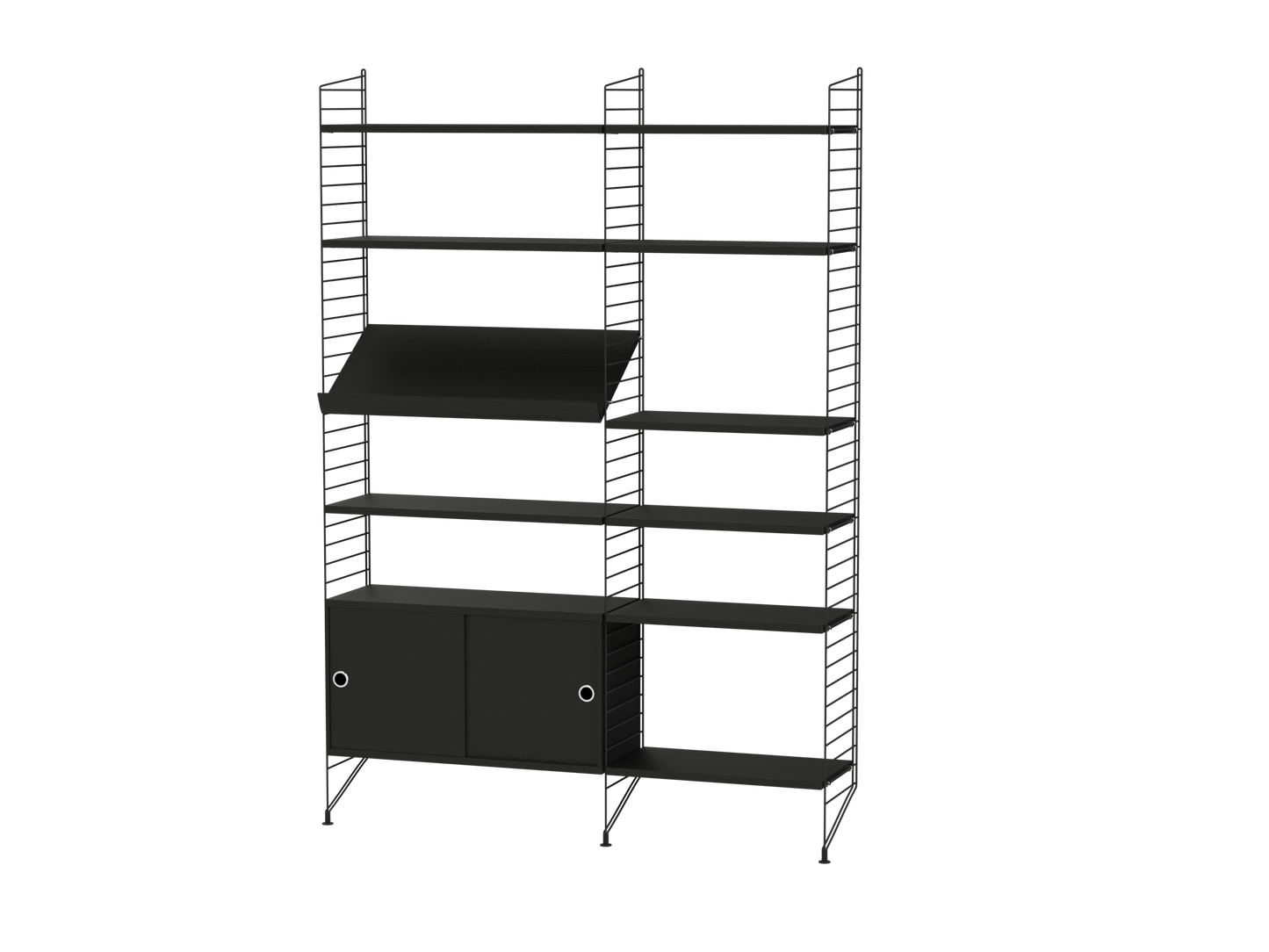 String Living Room (H) Shelving unit