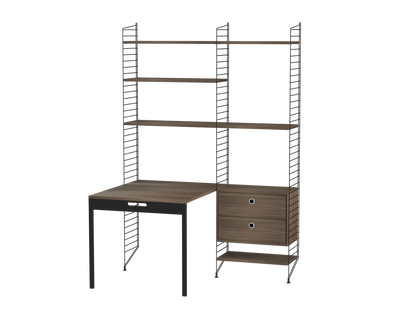 String Workspace (E) with folding desk