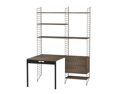 String Workspace (E) with folding desk
