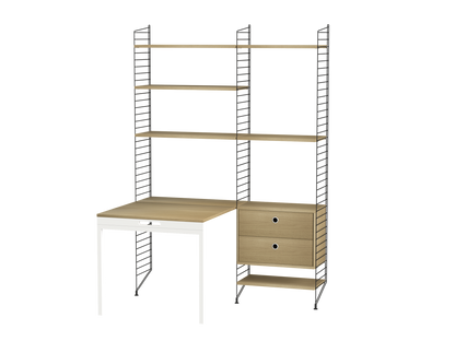 String Workspace (E) with folding desk