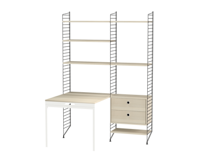 String Workspace (E) with folding desk