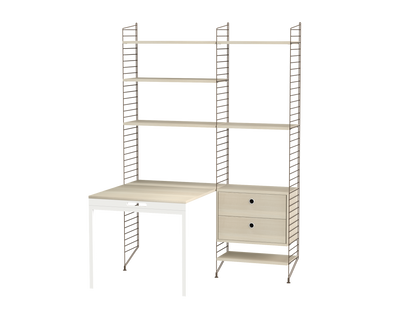 String Workspace (E) with folding desk