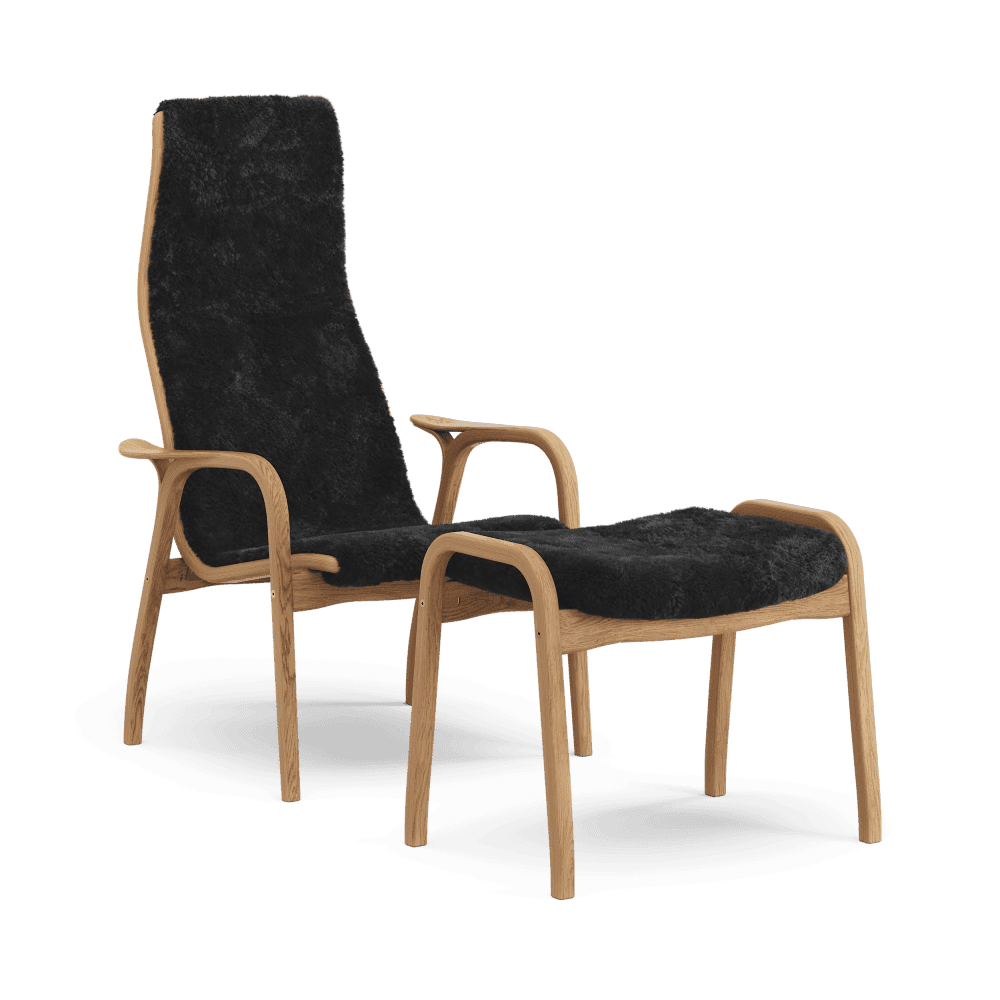 Swedese Lamino Easy Chair & Stool