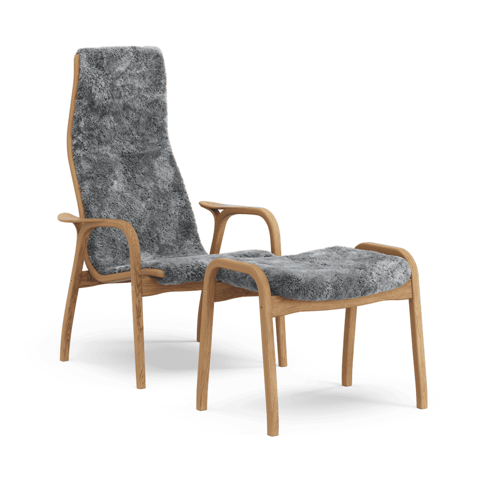 Swedese Lamino Easy Chair & Stool