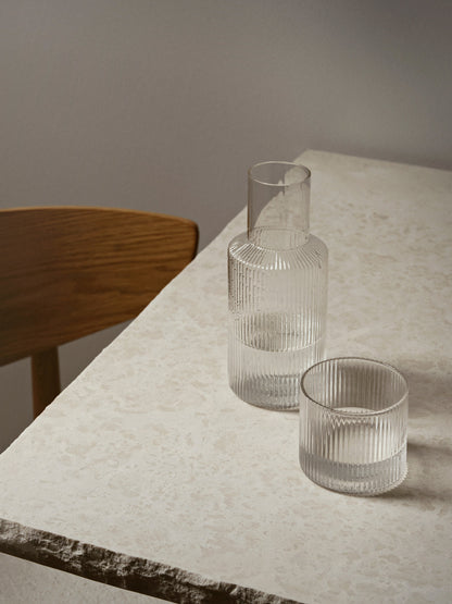Ferm Living Ripple Small Carafe Set