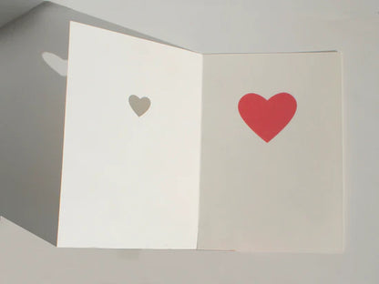 Cut & Make Heart Greeting Card
