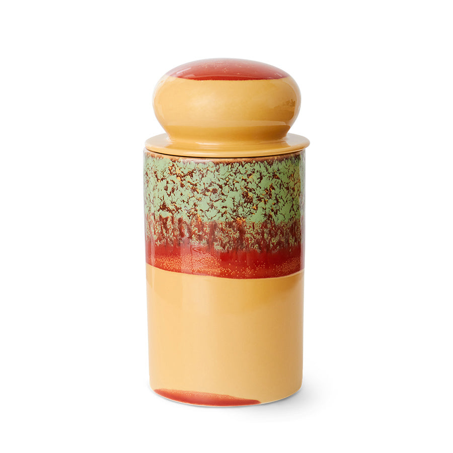 HKLiving 70s Ceramics: Storage Jar - Cove