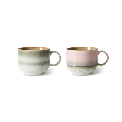 HKLiving 70s Ceramics: Tea Cups - Nova