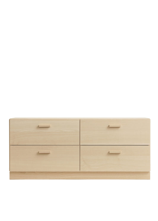 String Relief Chest of drawers, low