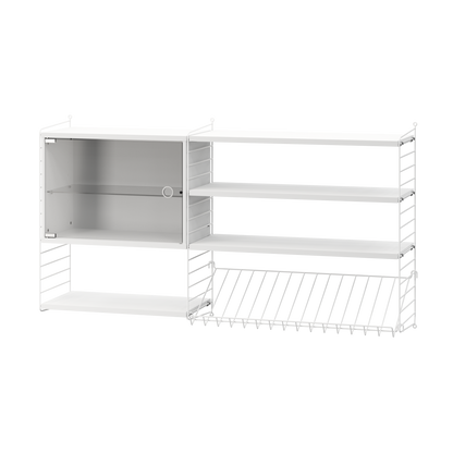 String Living Room (S) Display Cabinet Shelving