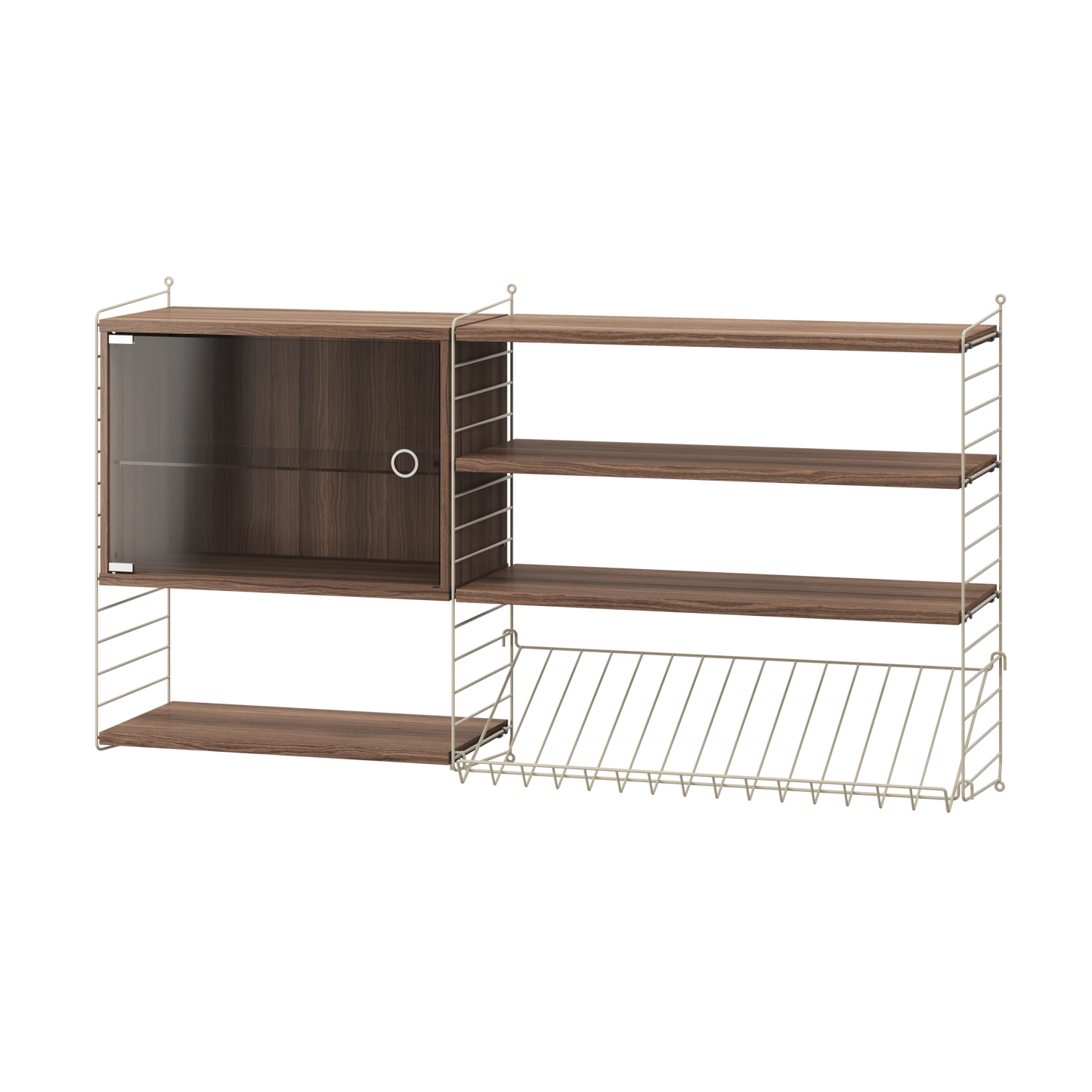 String Living Room (S) Display Cabinet Shelving