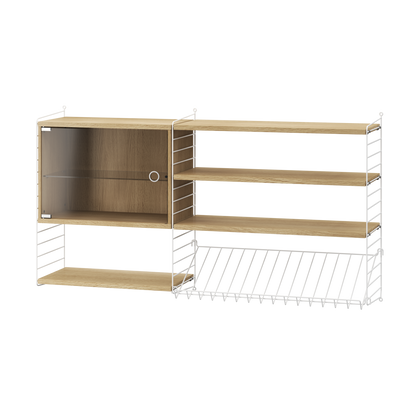 String Living Room (S) Display Cabinet Shelving