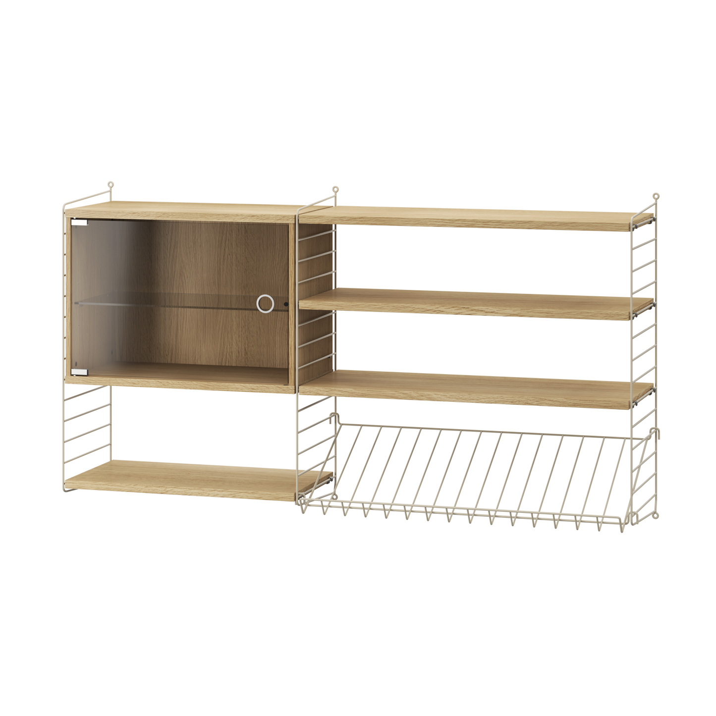 String Living Room (S) Display Cabinet Shelving