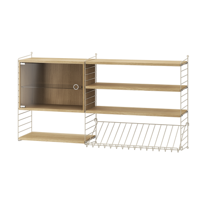 String Living Room (S) Display Cabinet Shelving